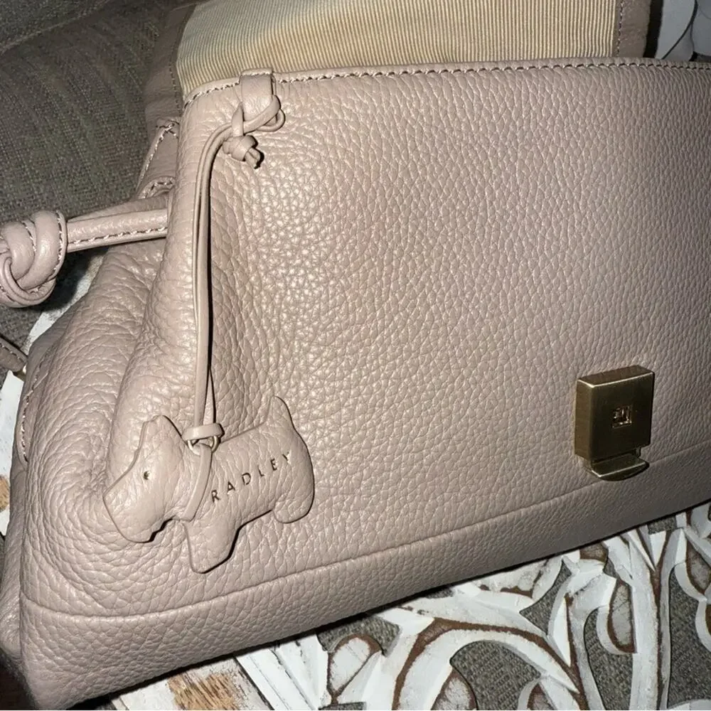 Radley London Pebbled Leather Backpack Purse Bag NEW $298